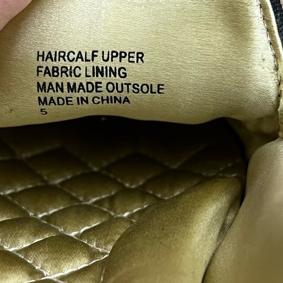 NWOB Birdies The Starling Cheetah Calf Hair Classic Loafers Size 5 - Picture 6 of 8